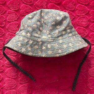 Bucket Hat | denim | for kids | reversible